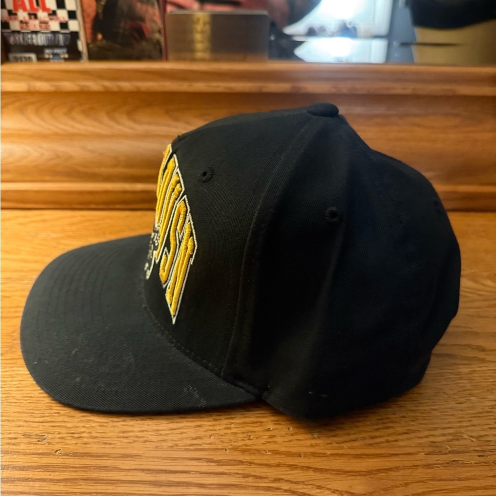 10 Deep Tenth Division Snapback Starter Hat with Yellow Embroidery - Picture 2 of 8